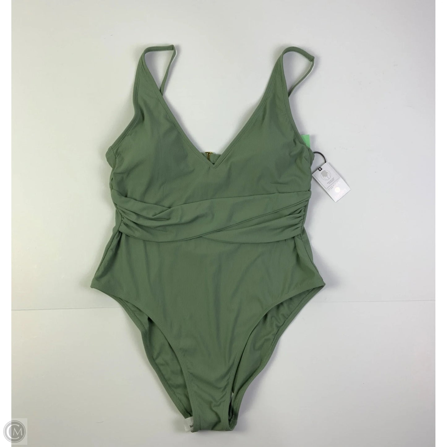 Swimsuit By Shade & Shore In Green, Size: L