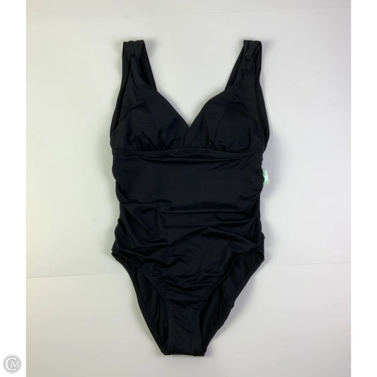 Swimsuit By Time And Tru In Black, Size: L