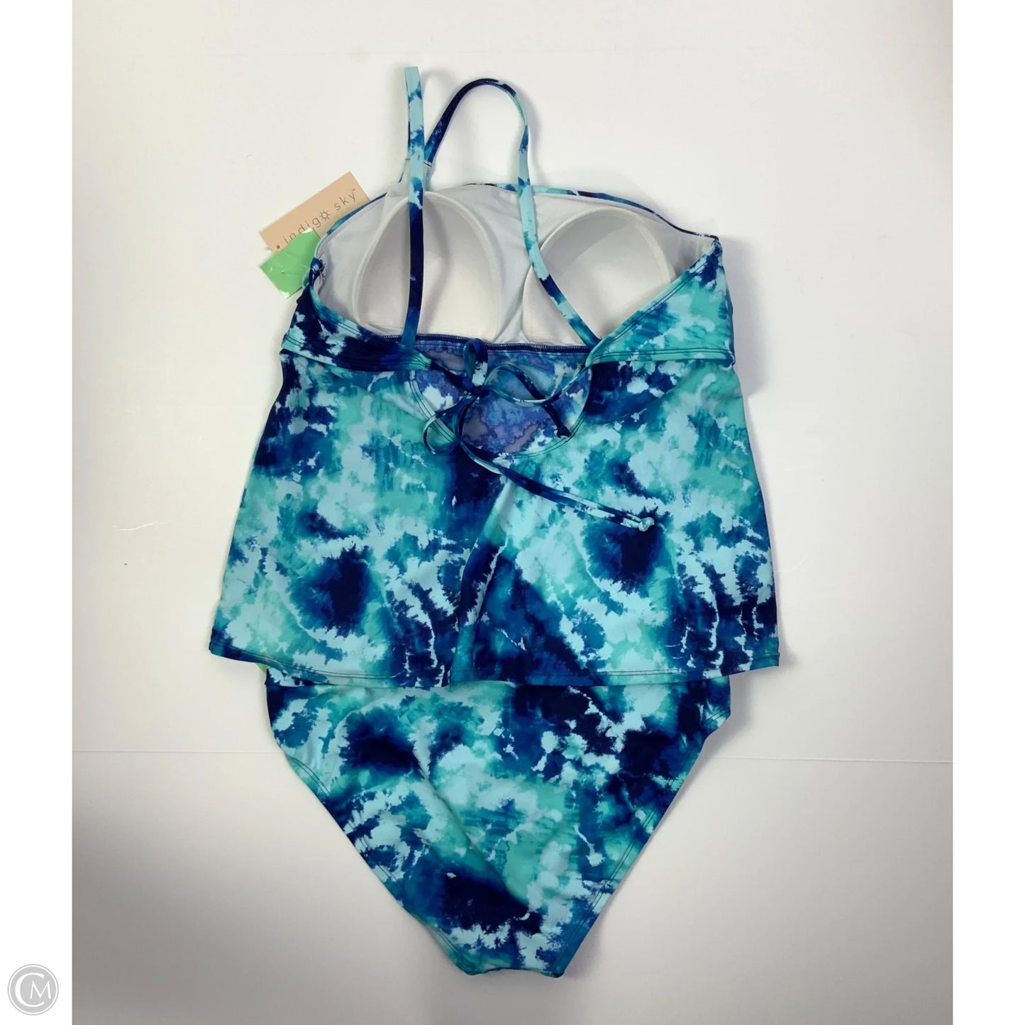 Swimsuit 2pc By Clothes Mentor In Blue, Size: Xl