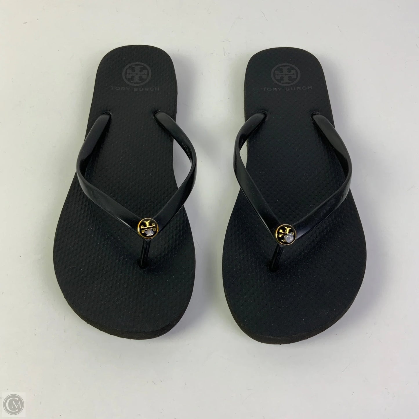 Sandals Designer By Tory Burch In Black, Size: 9