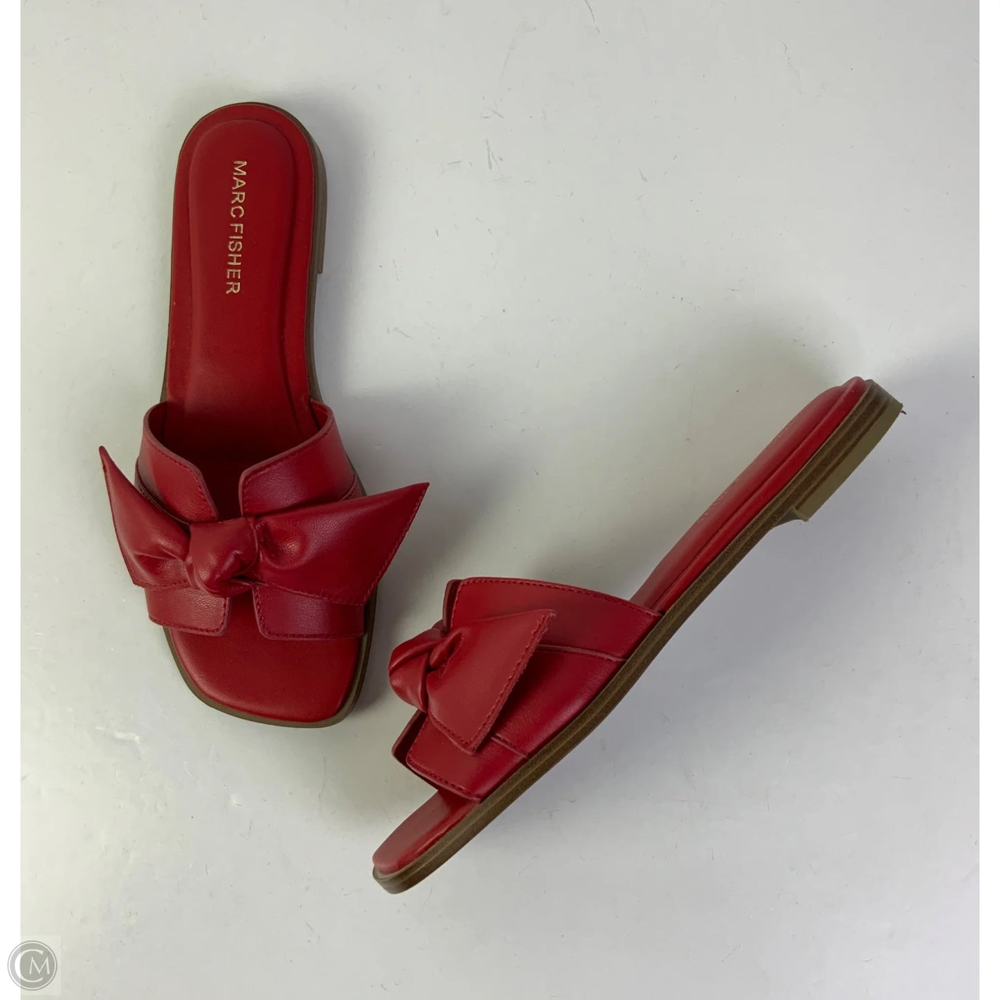 Sandals Flats By Marc Fisher In Red, Size: 6