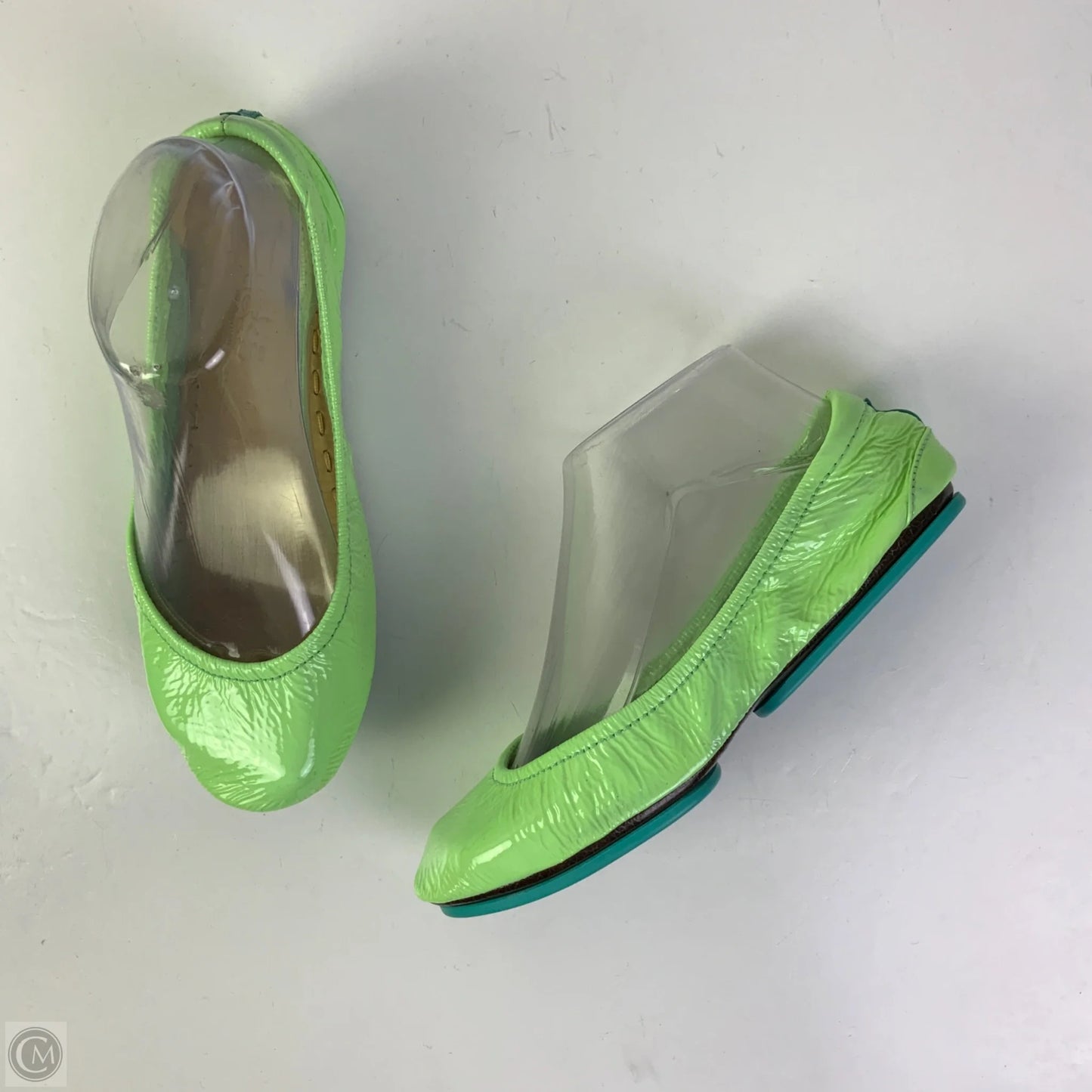 Shoes Flats By Tieks In Green, Size: 6