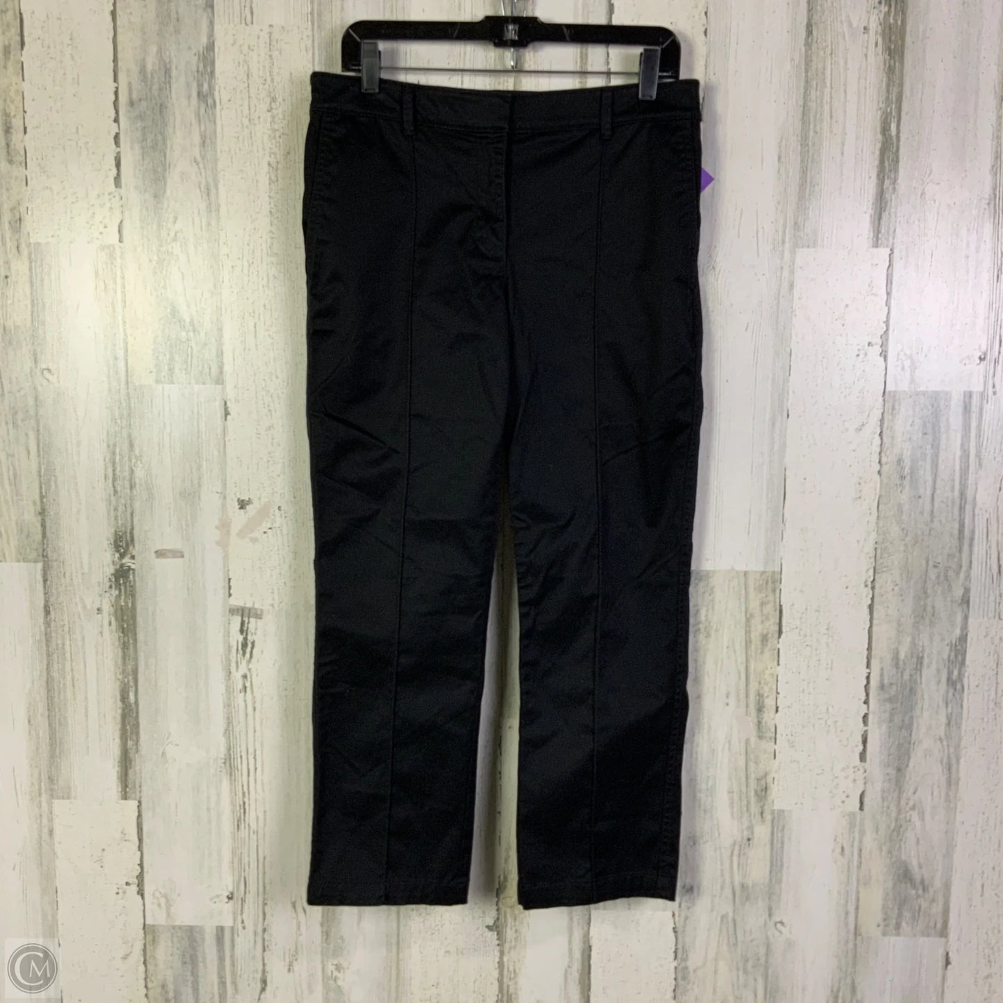 Pants Cropped By Ann Taylor In Black, Size: 6p