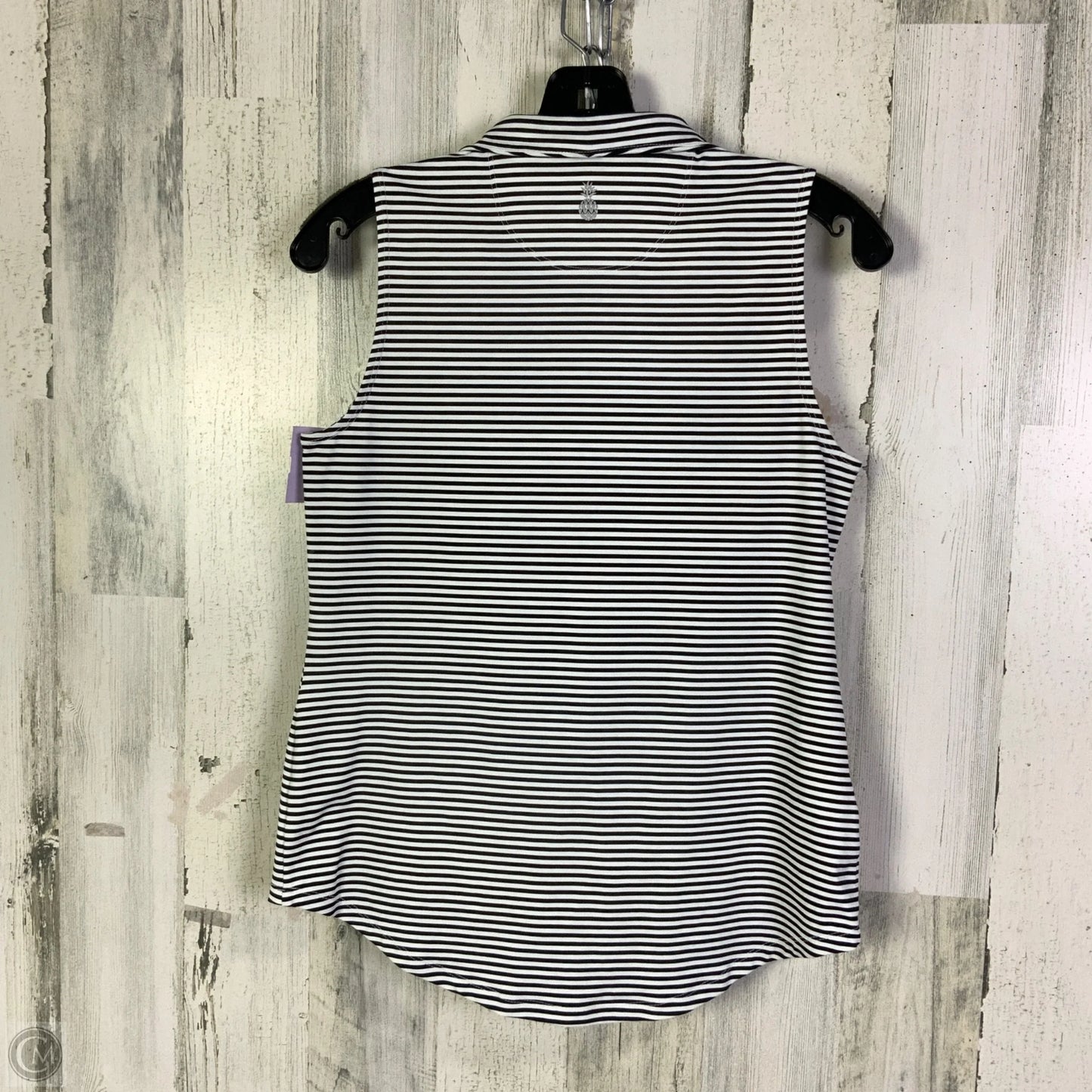 Athletic Tank Top By Tommy Bahama In Black & White, Size: Xs