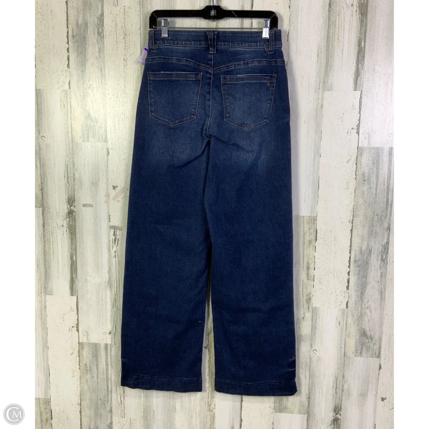 Jeans Wide Leg By Wit & Wisdom In Blue Denim, Size: 4