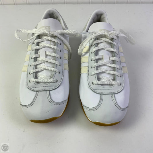 Shoes Athletic By Adidas In White, Size: 9