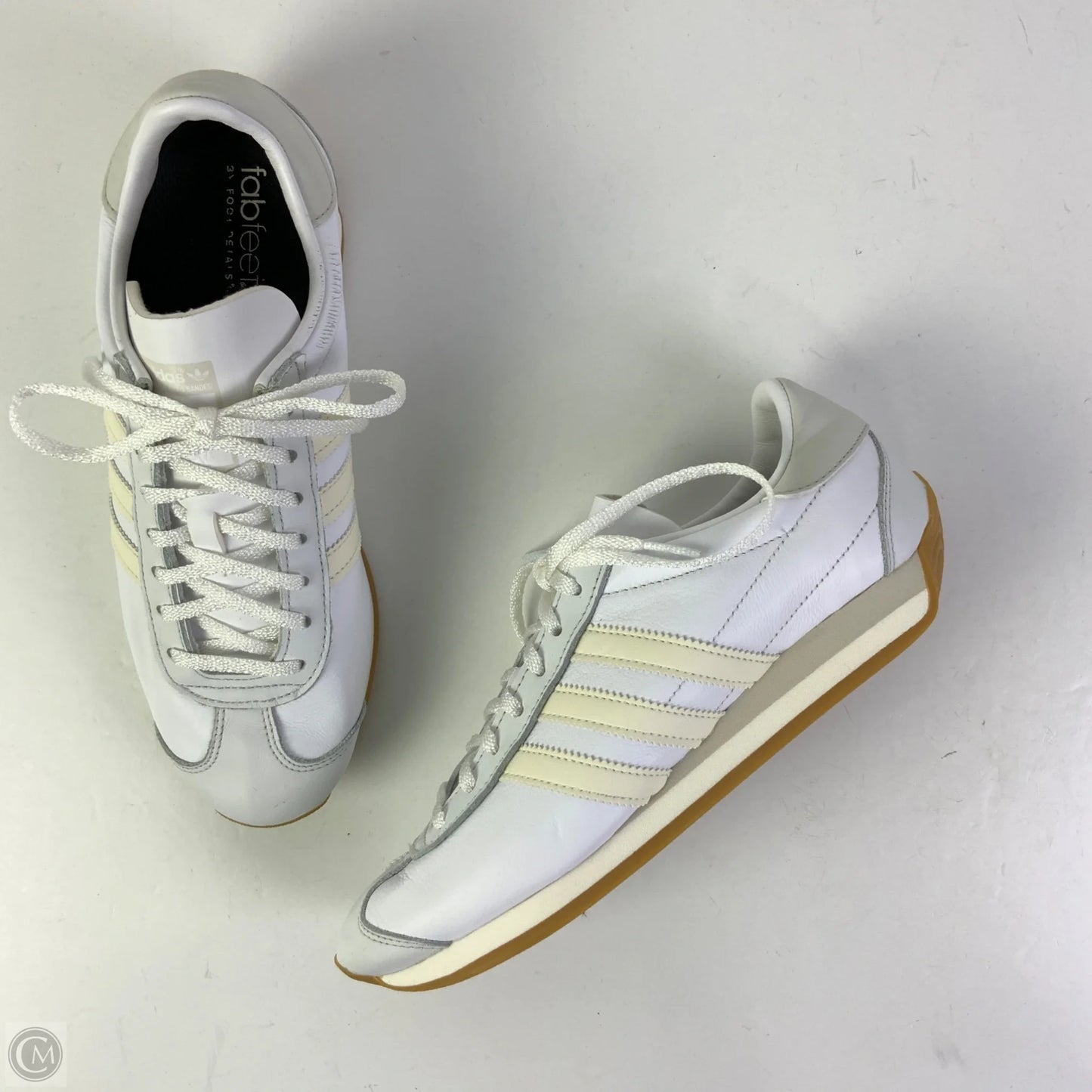 Shoes Athletic By Adidas In White, Size: 9