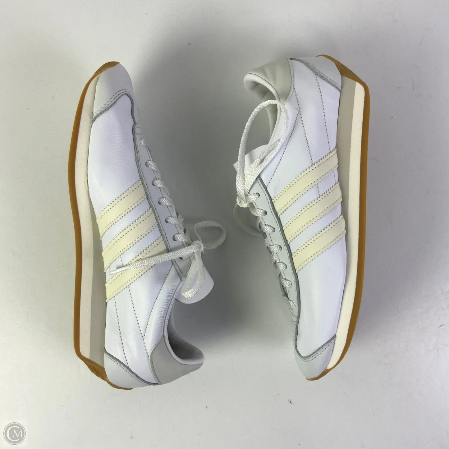 Shoes Athletic By Adidas In White, Size: 9