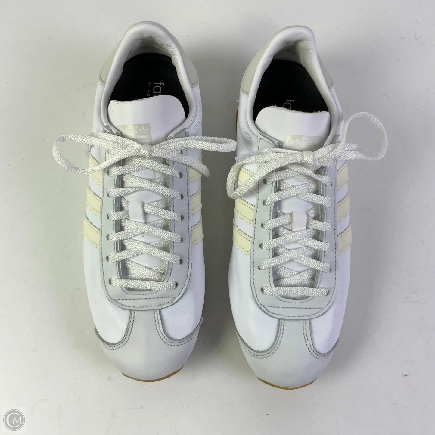 Shoes Athletic By Adidas In White, Size: 9