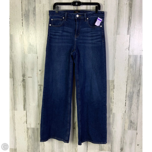 Jeans Wide Leg By Quince In Blue Denim, Size: 10