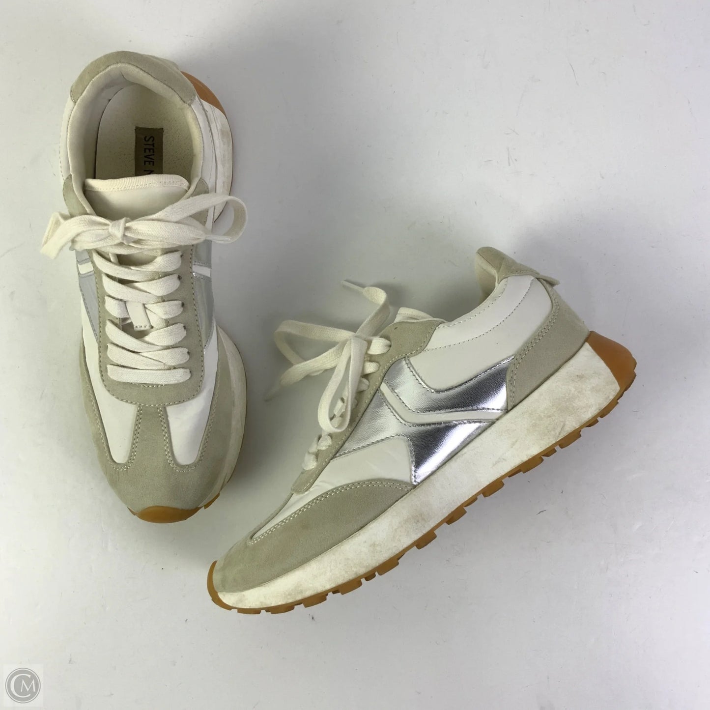 Shoes Athletic By Steve Madden In Grey, Size: 11