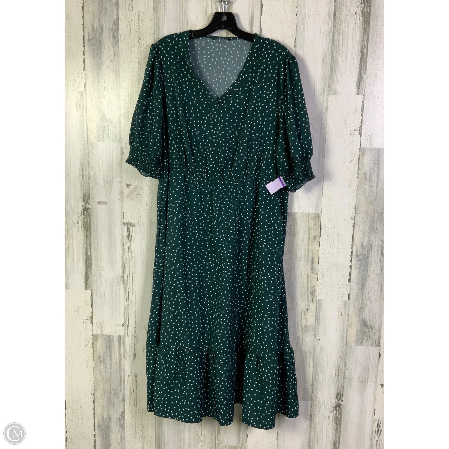Dress Casual Midi By Bloomchic In Green, Size: Xl