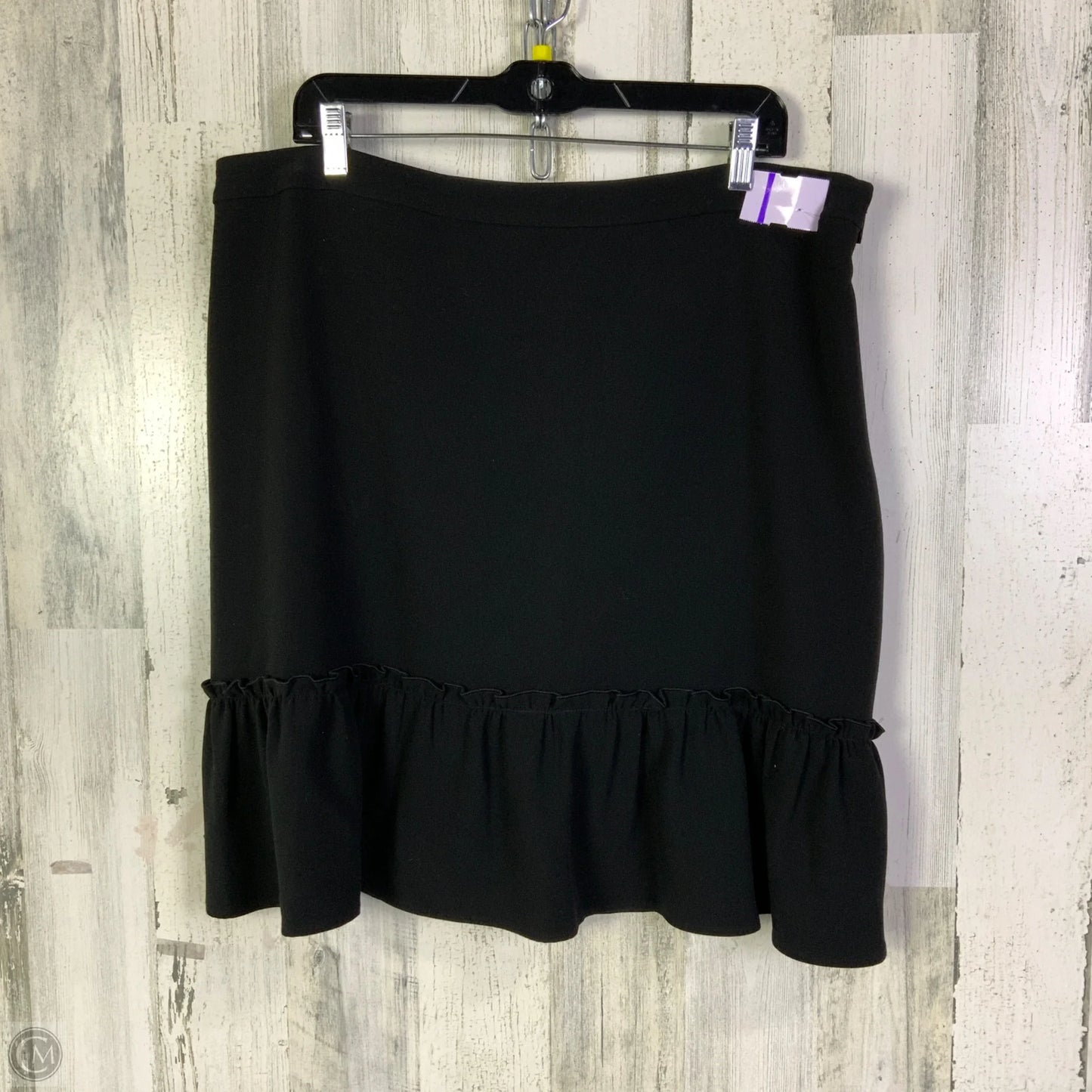Skirt Designer By Karl Lagerfeld In Black, Size: 16