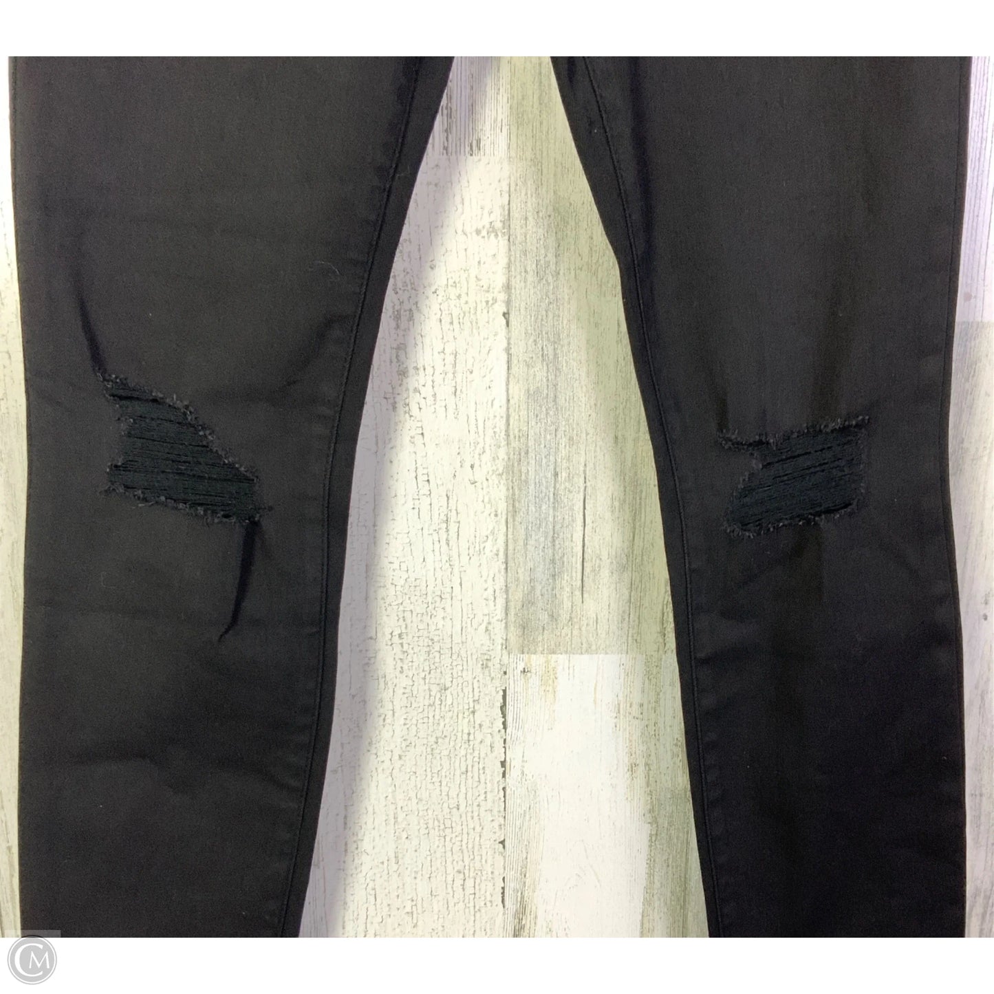 Jeans Skinny By Rewash In Black, Size: 4