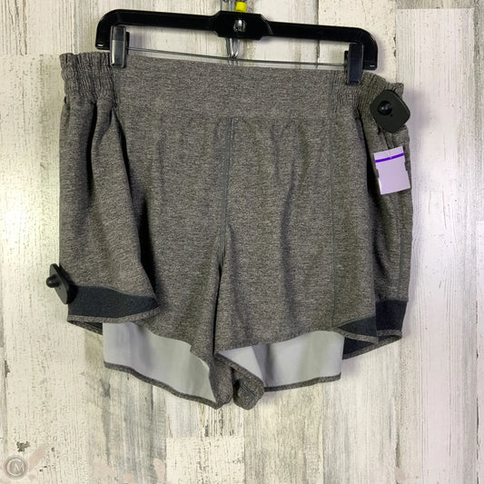 Athletic Shorts By Lululemon In Grey, Size: 18