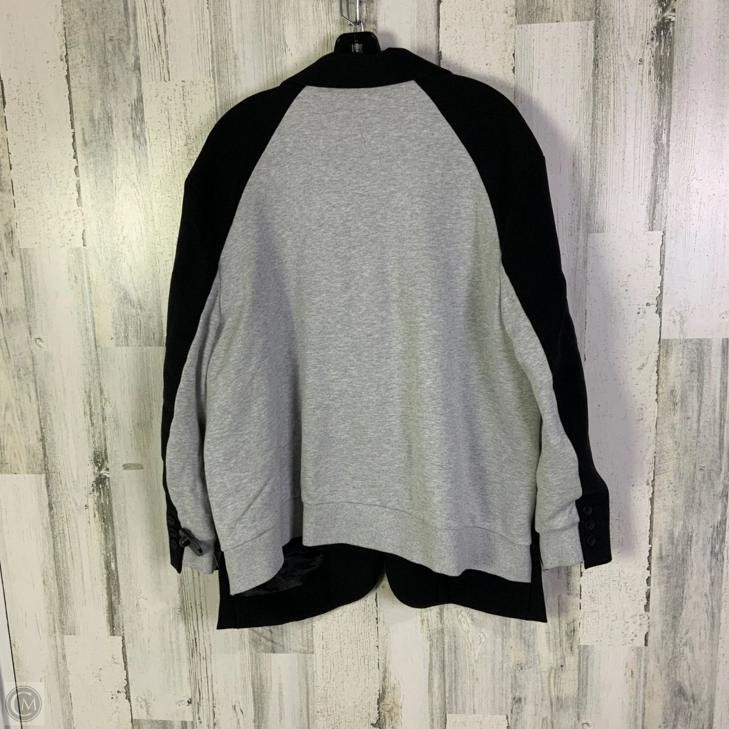 Blazer By Calvin Klein In Black & Grey, Size: Xl