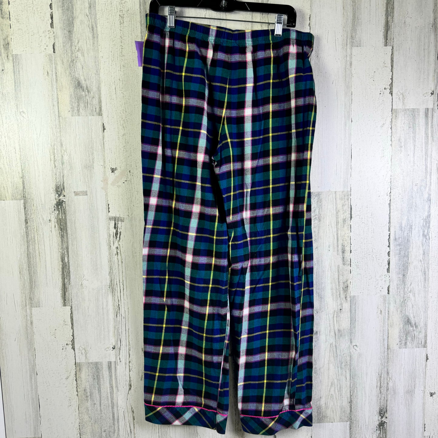 Pajamas 2pc By Victorias Secret In Blue & Green, Size: L