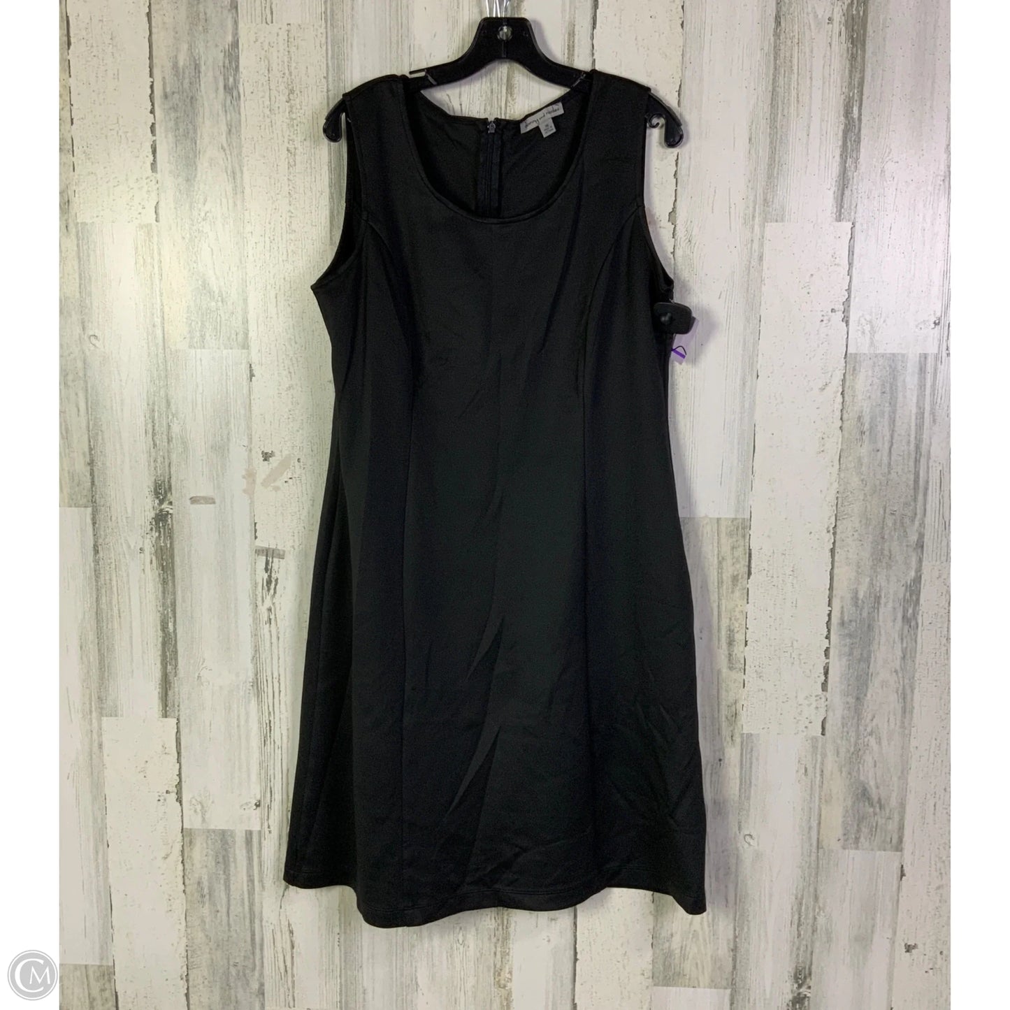 Dress Set 2pc By Dannyandnicole In Black & Orange, Size: Xl