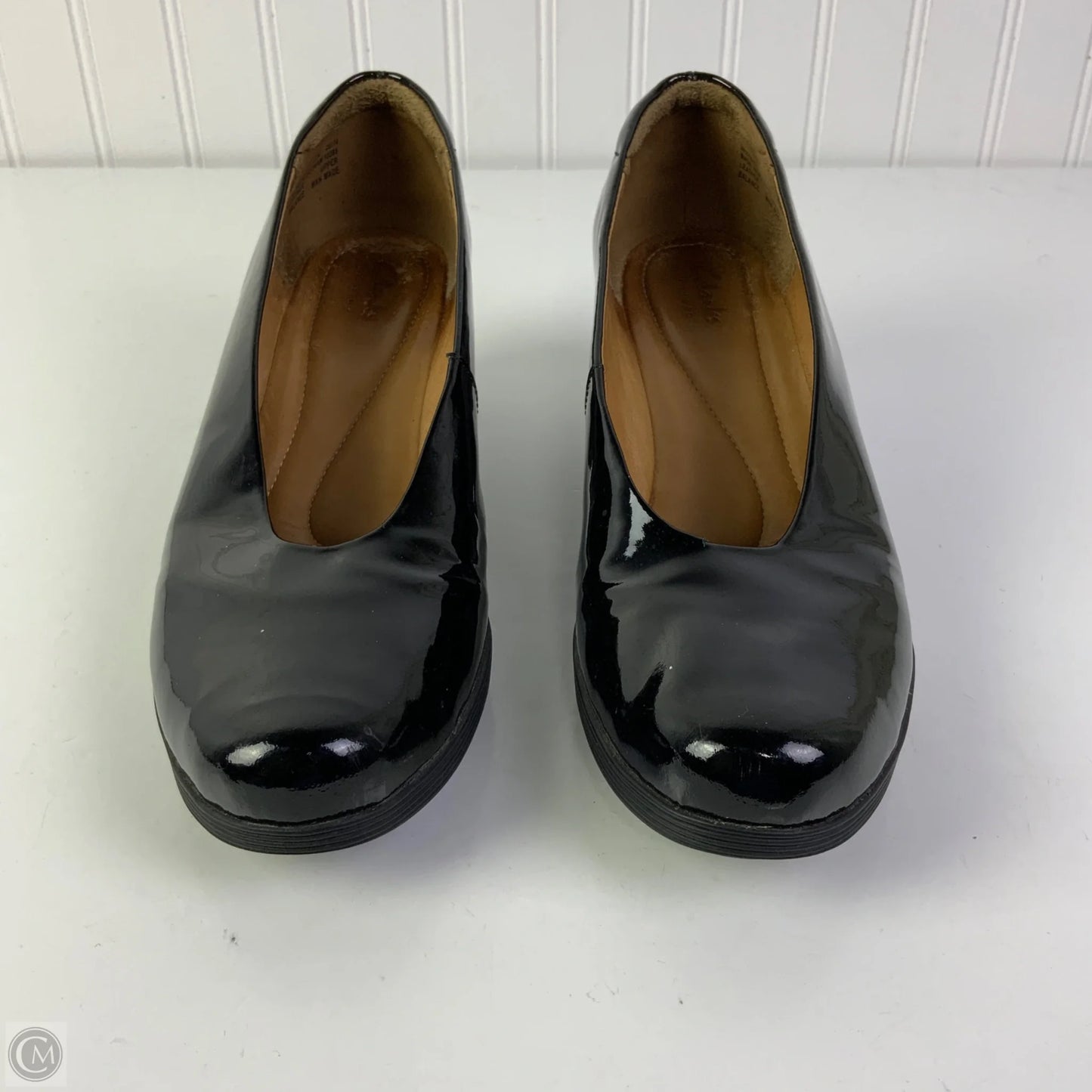 Shoes Heels Block By Clarks In Black, Size: 10