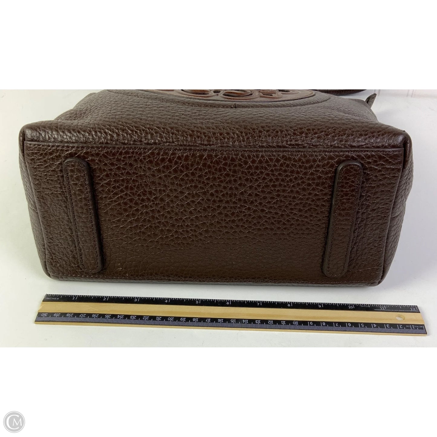 Handbag Leather By Brighton, Size: Large