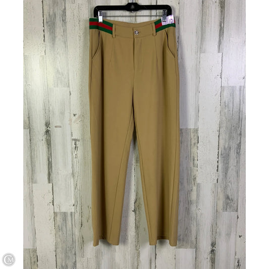 Pants Wide Leg By Jodifl In Tan, Size: 8
