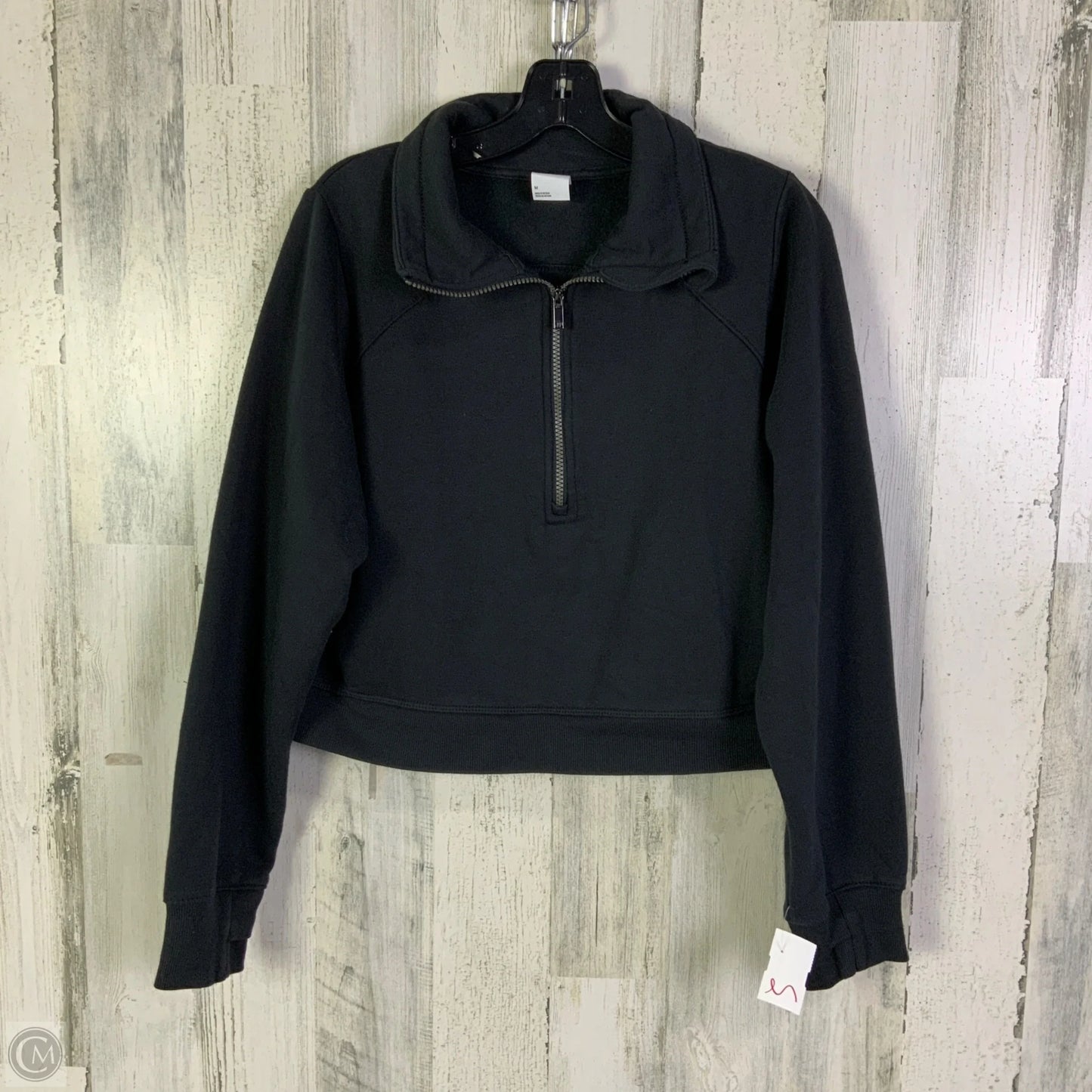 Athletic Sweatshirt Collar By All In Motion In Black, Size: M