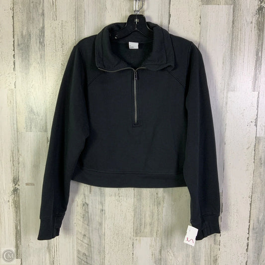 Athletic Sweatshirt Collar By All In Motion In Black, Size: M