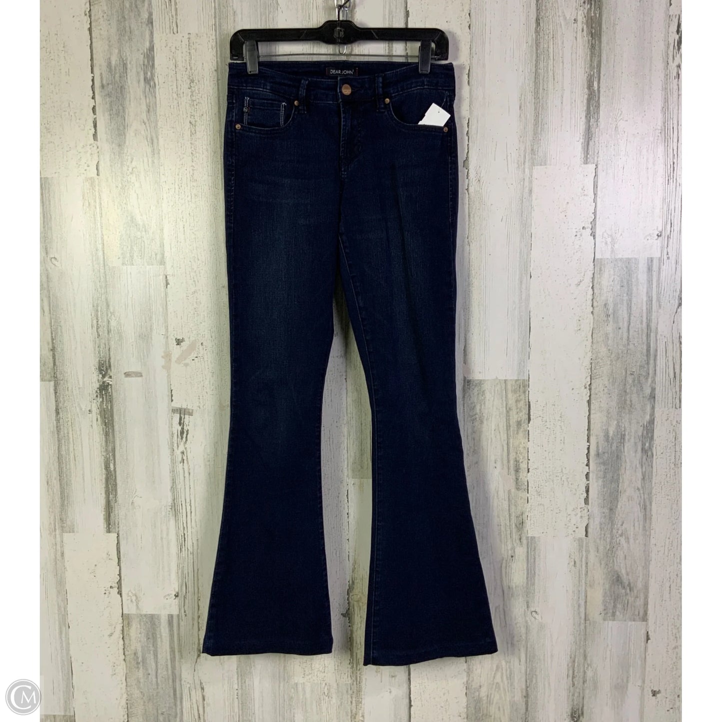 Jeans Flared By Dear John In Blue Denim, Size: 4