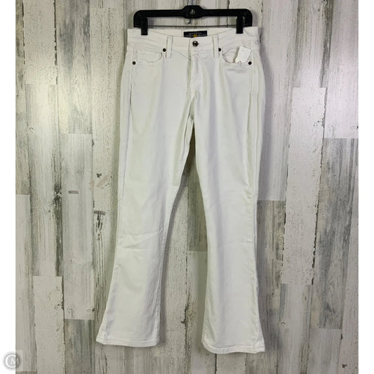Jeans Boot Cut By Lucky Brand In White, Size: 6