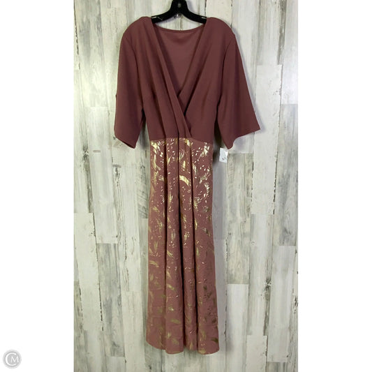 Dress Casual Maxi By Shein In Mauve, Size: 3x