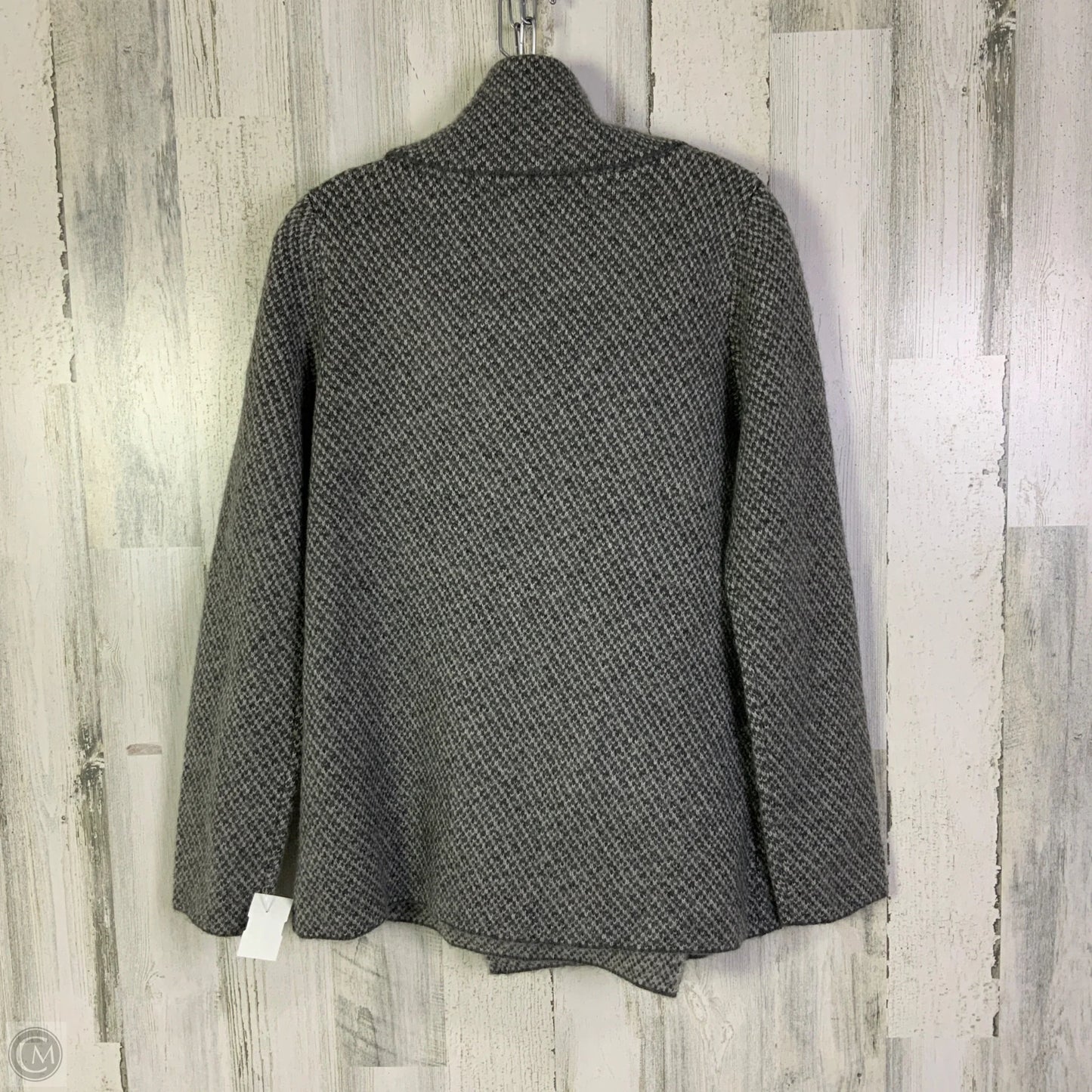 Sweater Cardigan By Max Studio In Grey, Size: M