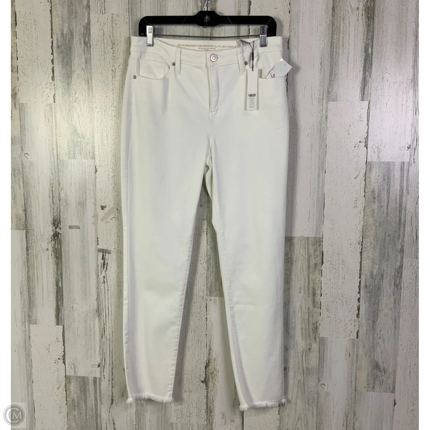 Jeans Skinny By Chicos In White, Size: 6