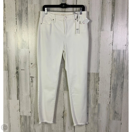 Jeans Skinny By Chicos In White, Size: 6