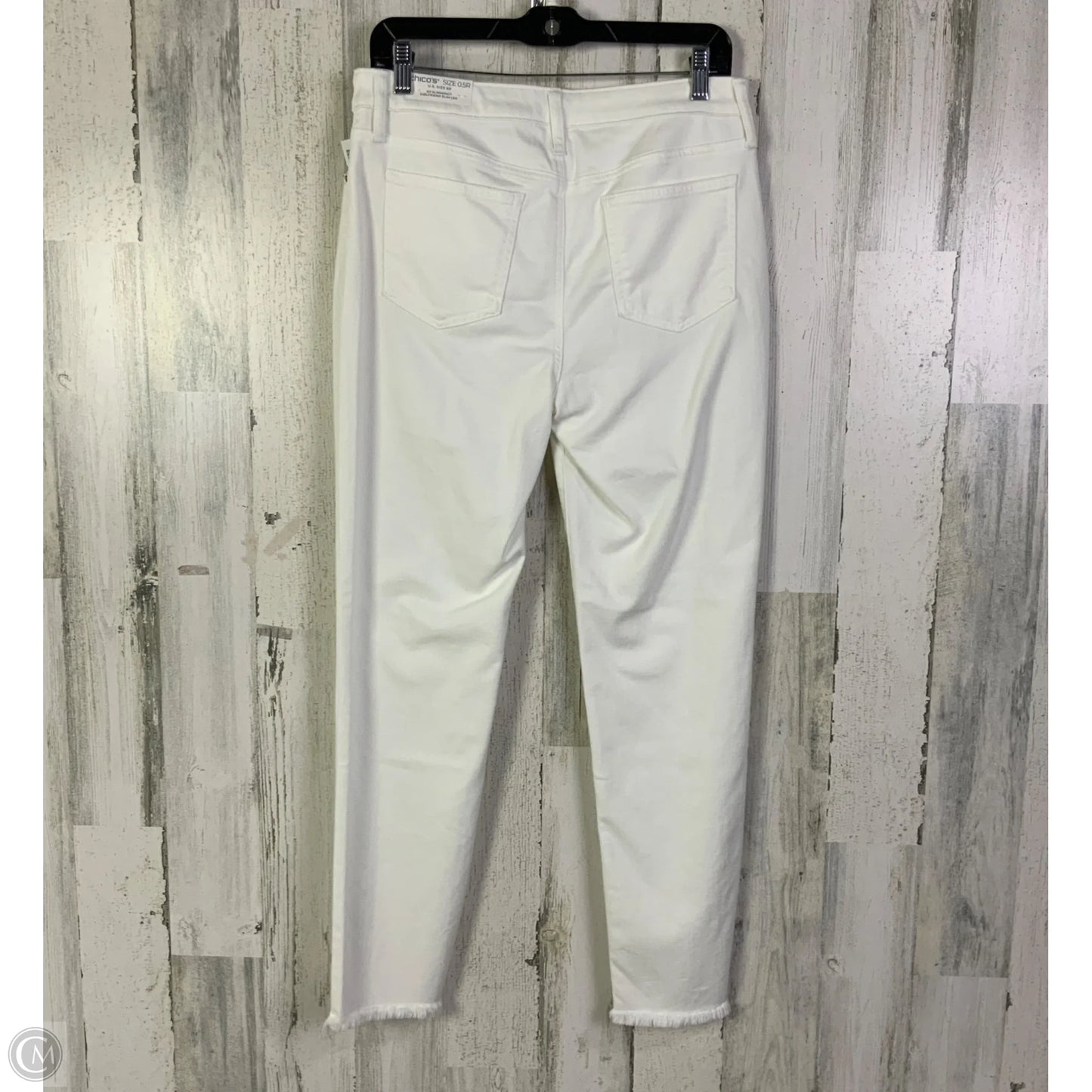 Jeans Skinny By Chicos In White, Size: 6