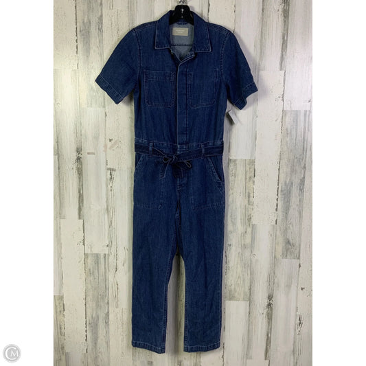 Jumpsuit By Everlane In Blue Denim, Size: Xs