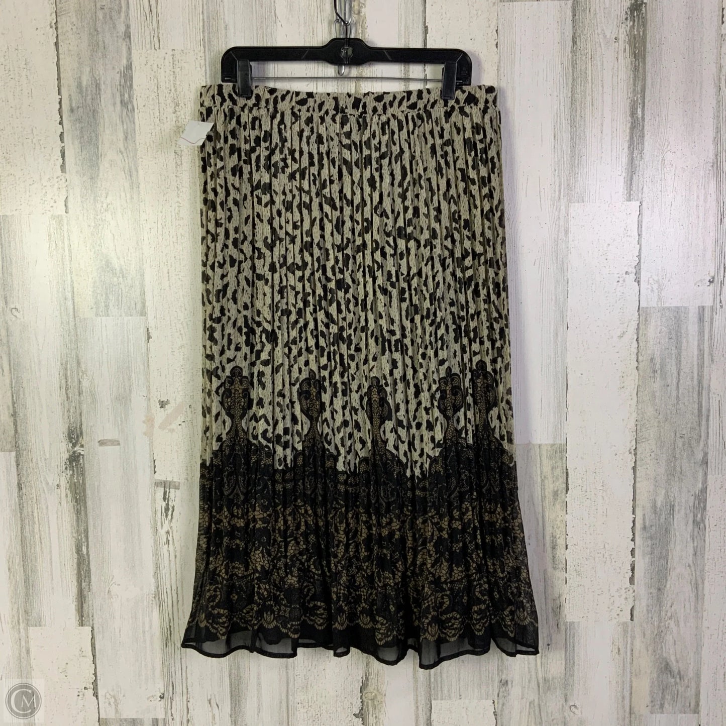 Skirt Maxi By Christopher And Banks In Black & Brown, Size: 12