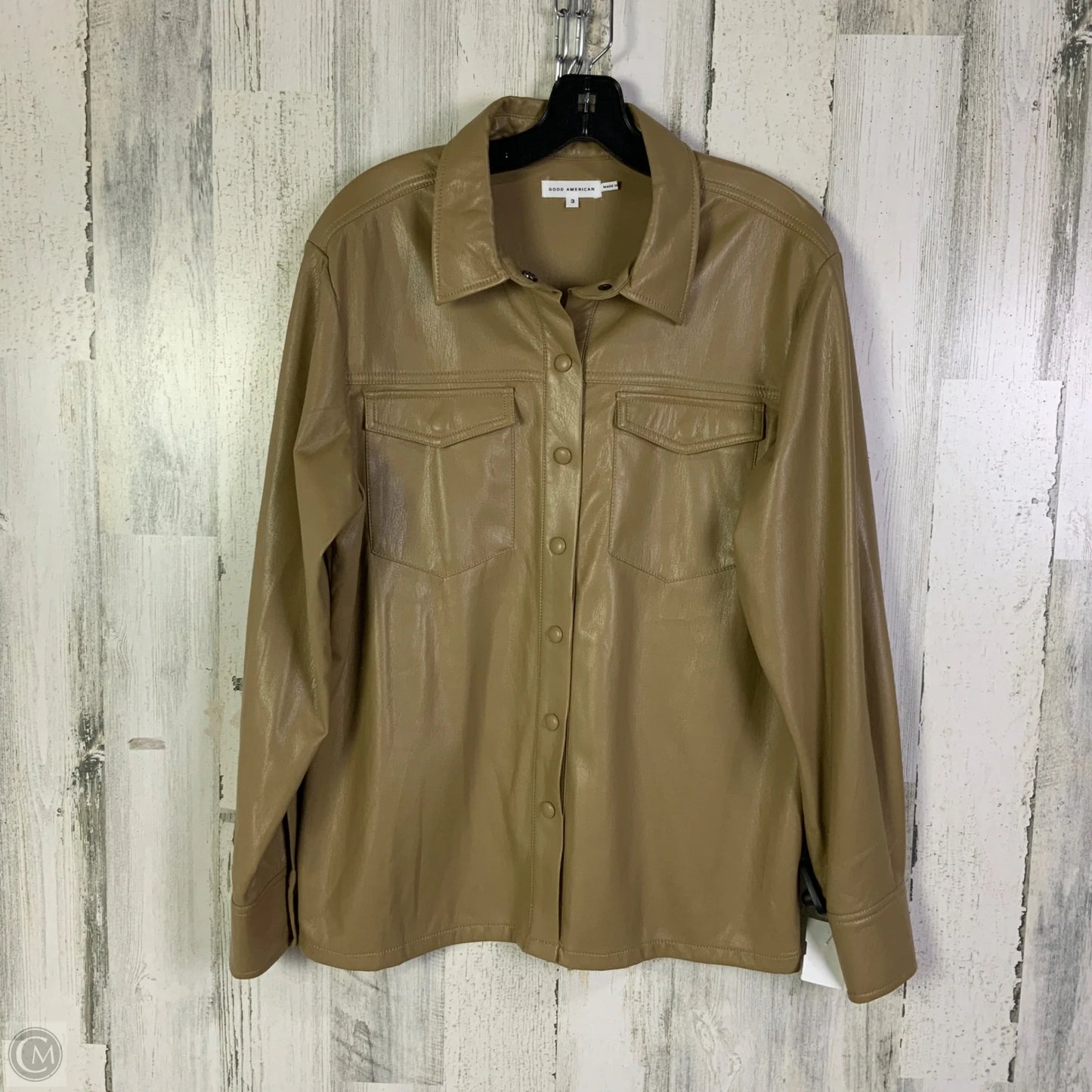 Jacket Other By Good American In Brown, Size: L