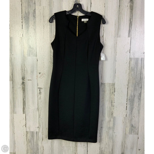 Dress Party Short By Calvin Klein In Black, Size: M