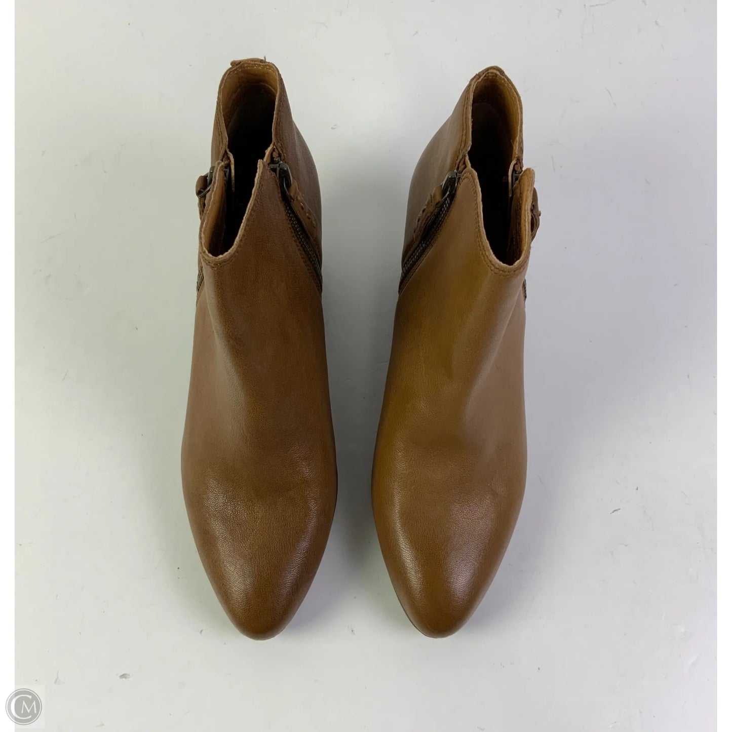 Boots Designer By Frye In Brown, Size: 9
