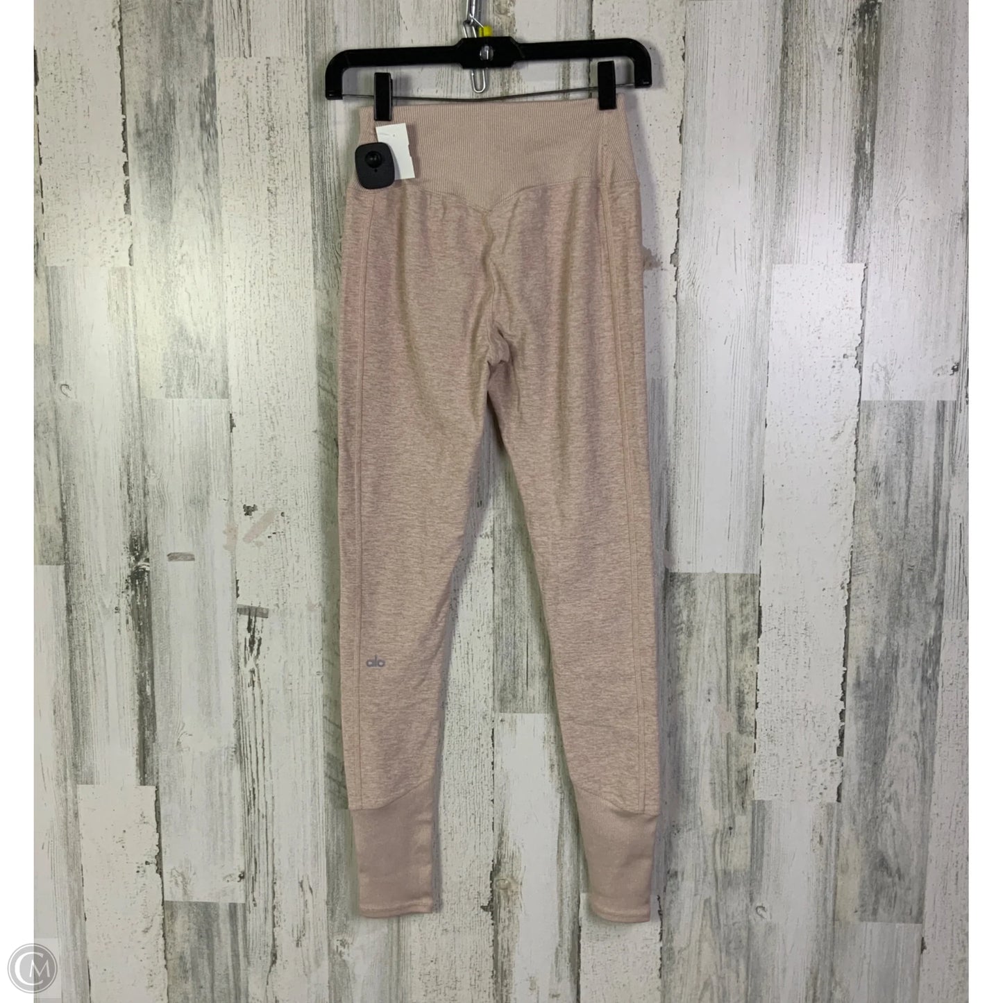 Athletic Leggings By Alo In Orange & Tan, Size: S
