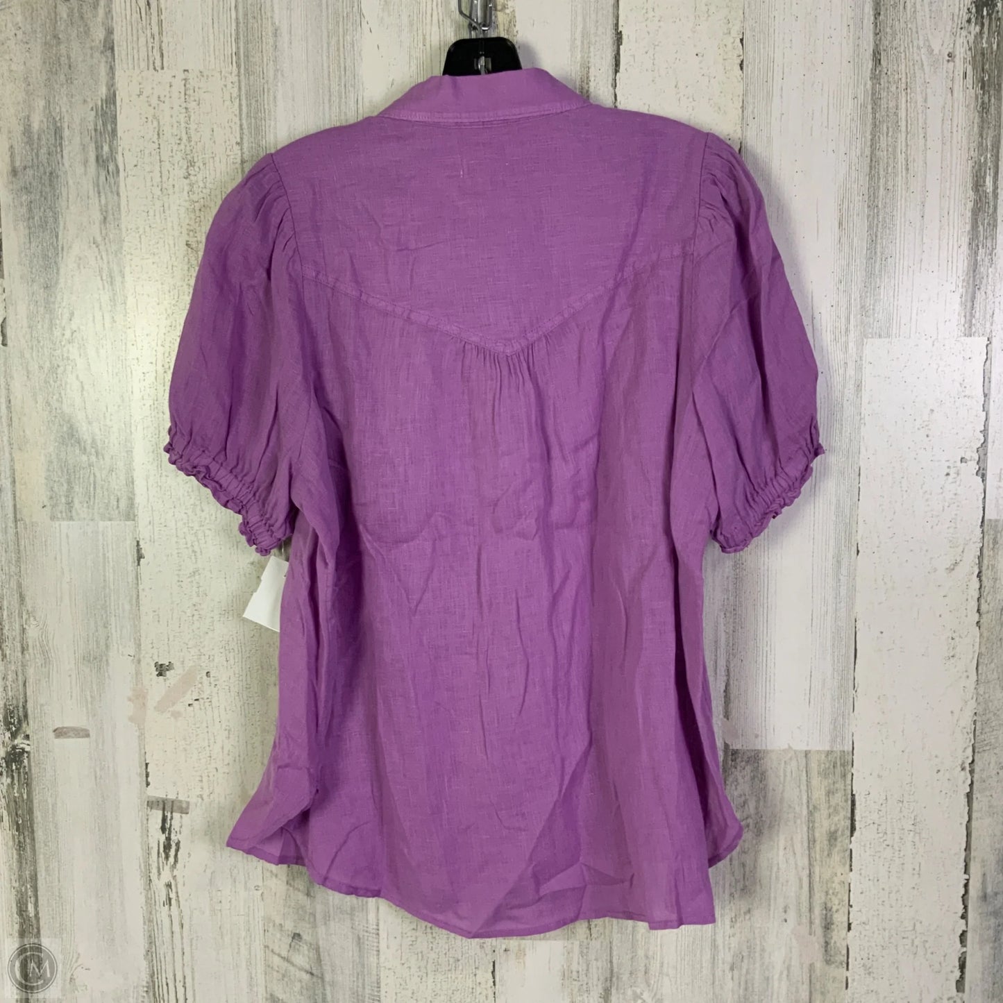 Top Short Sleeve By Pilcro In Purple, Size: M