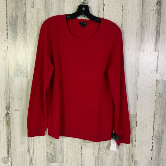 Sweater Cashmere By Talbots In Red, Size: L