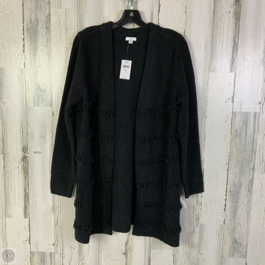 Sweater Cardigan By J. Jill In Black, Size: M