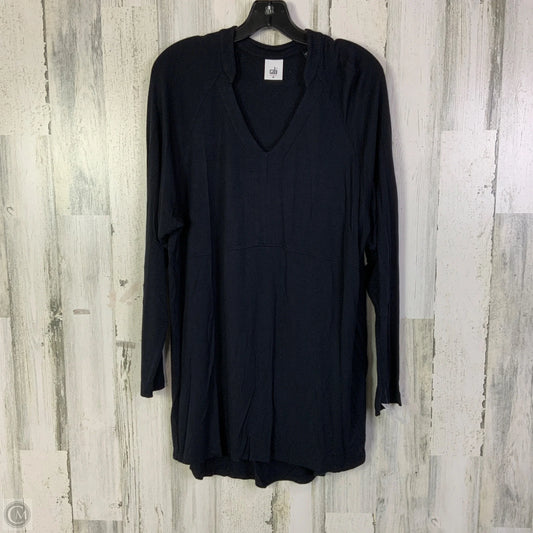 Tunic Long Sleeve By Cabi In Black, Size: M