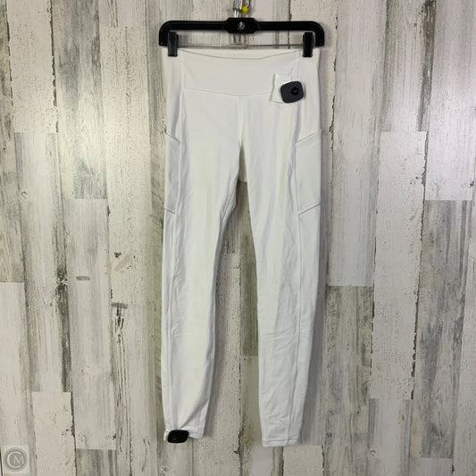 Athletic Leggings By Lululemon In White, Size: 6