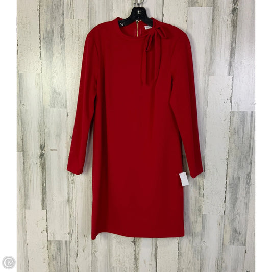 Dress Party Short By Calvin Klein In Red, Size: L