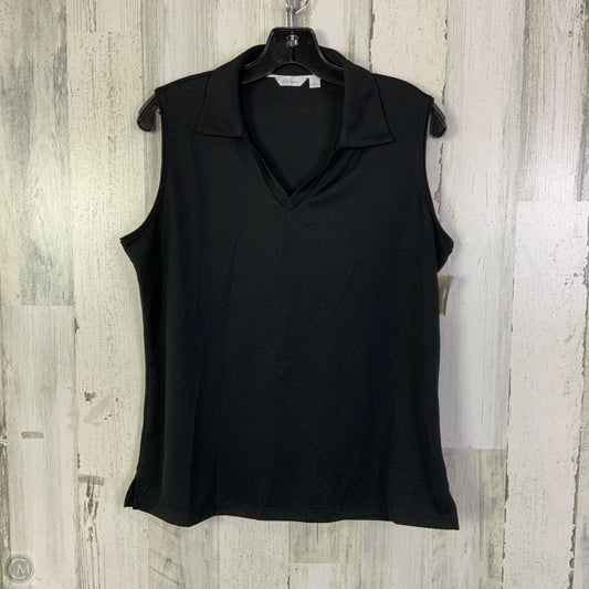 Top Sleeveless By Lady Hagen In Black, Size: L