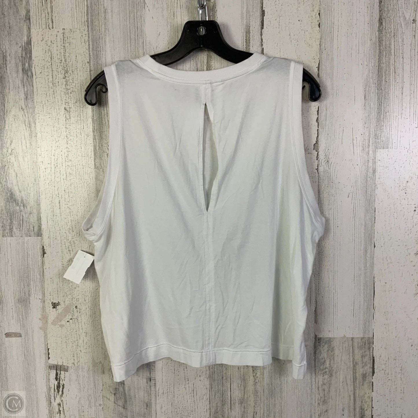 Athletic Tank Top By Spanx In White, Size: Xl