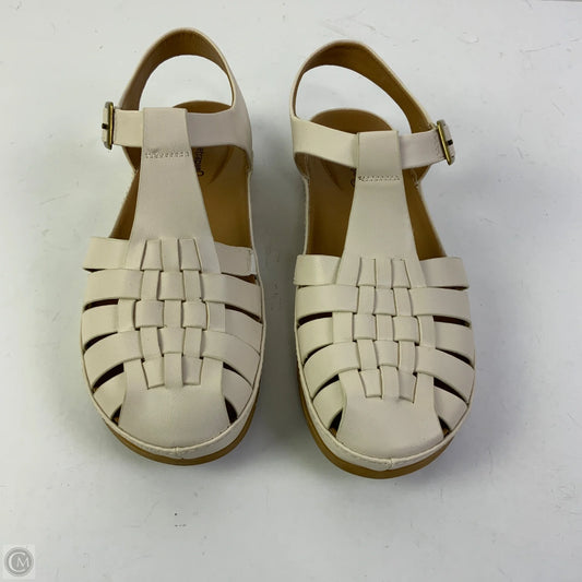 Sandals Flats By Bare Traps In Cream, Size: 9
