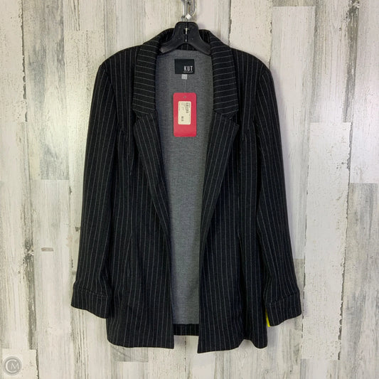 Blazer By Kut In Black & Grey, Size: M
